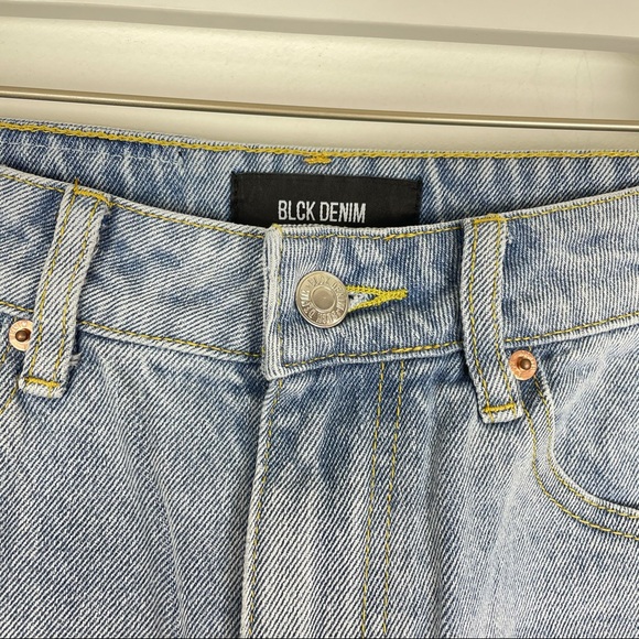 BLCK DENIM High Waisted Mom Jeans - Picture 6 of 8